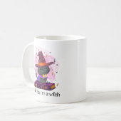 Vertraue mir, ich bin eine Hexe Kaffeetasse (Vorderseite Links)