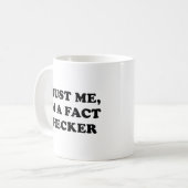 Vertraue mir, ich bin eine Schachbrett-Kaffee-Tass Kaffeetasse (Vorderseite Links)