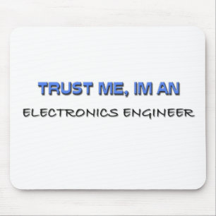 Vertraue mir, ich bin Elektronikingenieur Mousepad