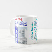 Vertraue mir, ich bin fast eine Tasse des Architek (Vorderseite Links)