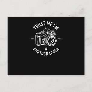 Vertraue mir, ich bin Fotograf Postkarte