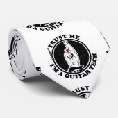 Vertraue mir, ich bin Gitarrenbauer Krawatte (Gerollt)