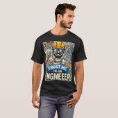 "Vertraue mir, ich bin Ingenieur" 3D Dark T - Shir T-Shirt (Vorne ganz)