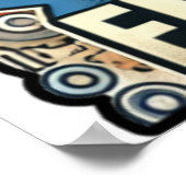 "Vertraue mir, ich bin Ingenieur" 3D Designer Wall Poster (Ecke)