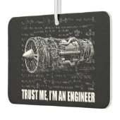 Vertraue mir, ich bin Ingenieur Autolufterfrischer (Links)