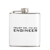 Vertraue mir, ich bin Ingenieur Flachmann (Vorderseite)