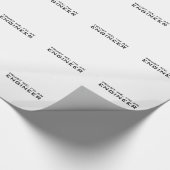 Vertraue mir, ich bin Ingenieur Geschenkpapier (Ecke)