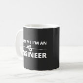 Vertraue mir, ich bin Ingenieur Kaffeetasse (Vorderseite Links)