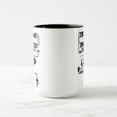 Vertraue mir! Ich bin Ingenieur Tasse (Zentrum)