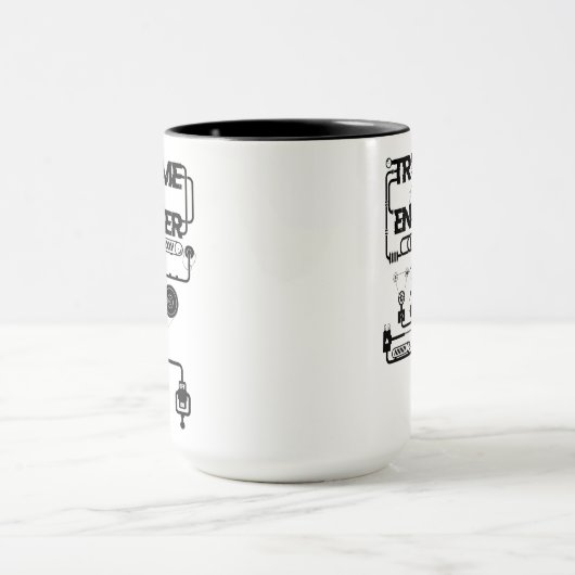 Vertraue mir! Ich bin Ingenieur Tasse (Zentrum)