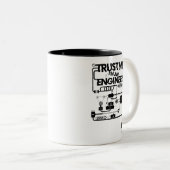Vertraue mir! Ich bin Ingenieur Zweifarbige Tasse (VorderseiteRechts)