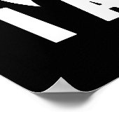 Vertraue mir! Ich bin kein Löwe! Poster (Ecke)