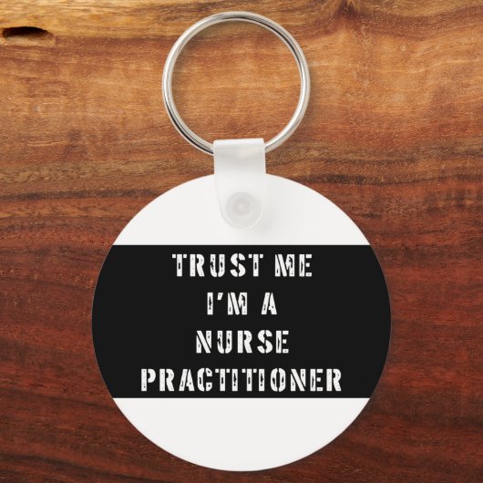 Vertraue mir, ich bin Krankenpfleger Schlüsselanhänger (Vorderseite)
