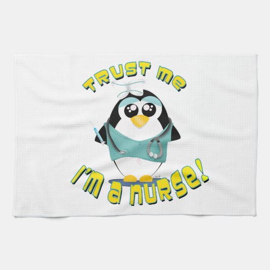 Vertraue mir, ich bin Krankenschwester Handtuch (Horizontal)