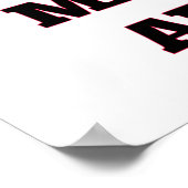 Vertraue mir, ich bin Makeup-Künstler Poster (Ecke)