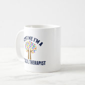 Vertraue mir, ich bin Physikaltherapeut Funny PT Kaffeetasse (Vorderseite Links)