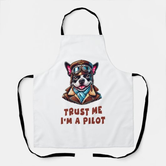 Vertraue mir, ich bin Pilot Schürze (Vorderseite)