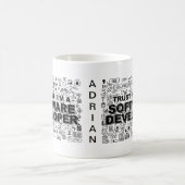 Vertraue mir, ich bin Software-Entwickler Kaffeetasse (Mittel)