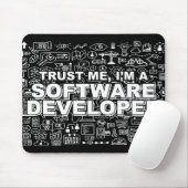 Vertraue mir, ich bin Software-Entwickler Mousepad (Mit Mouse)