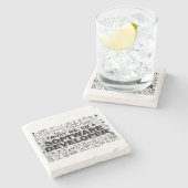 Vertraue mir, ich bin Software-Entwickler Steinuntersetzer (Seitenansicht)