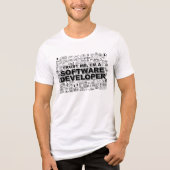 Vertraue mir, ich bin Software-Entwickler Tri-Blend Shirt (Vorderseite)