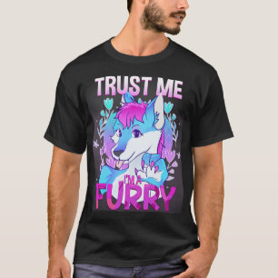 Vertraue mir Im a I Furries Cosplay Fandom 12 T-Shirt
