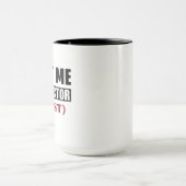 Vertraue mir im Arzt fast Tasse (Zentrum)