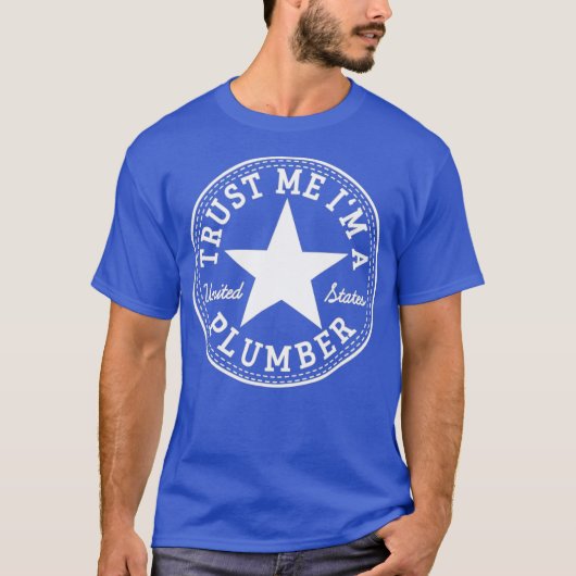 Vertraue mir im Klempner T-Shirt (Vorderseite)