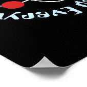 Vertraue niemals einem Atom, Lehrer für Naturchemi Poster (Ecke)