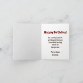 Vertraue niemals einer Furz! Karte (Innenseite)