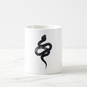 Vertraue Niemandem Serpent Schlange Kaffeetasse