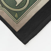 „Vertraue Niemandem“ - Trump Nknote Parodie _1 Fleecedecke (Ecke)