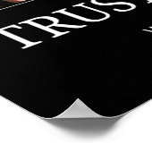 VERTRAUEN, ABER SEHR GUT! Poster (Ecke)