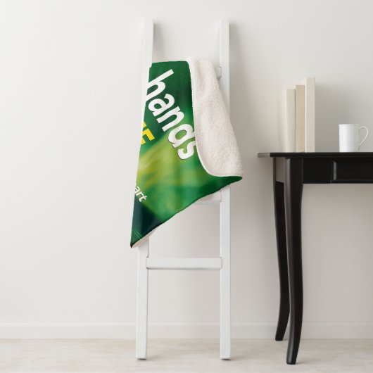 VERTRAUEN AUF DAS HERR Christlich Sherpadecke (Beispiel)