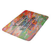 Vertrauen Badematte (Schrägansicht)