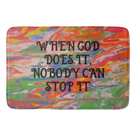 Vertrauen Badematte (Vorderseite)