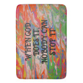 Vertrauen Badematte (Vorderseite Vertikal)