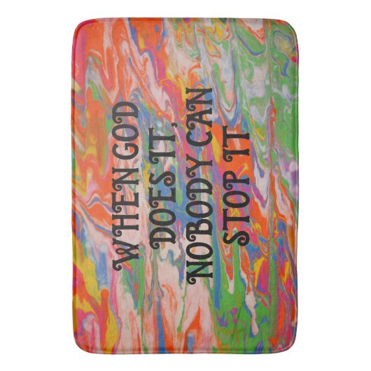 Vertrauen Badematte (Vorderseite Vertikal)