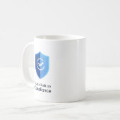 Vertrauen basiert auf Compliance Kaffeetasse (Vorderseite Links)