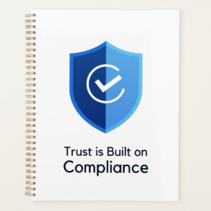 Vertrauen basiert auf Compliance Planer