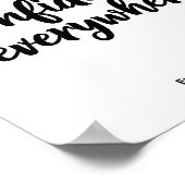 Vertrauen befördern, sich selbst stärken poster (Ecke)