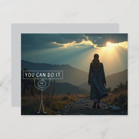 Vertrauen Begleitkarte (Vorne/Hinten)