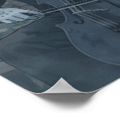 Vertrauen / Cellist / Park Poster (Ecke)