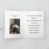 VERTRAUEN - CHEMO DENKEN SIE KARTE (Innenseite)