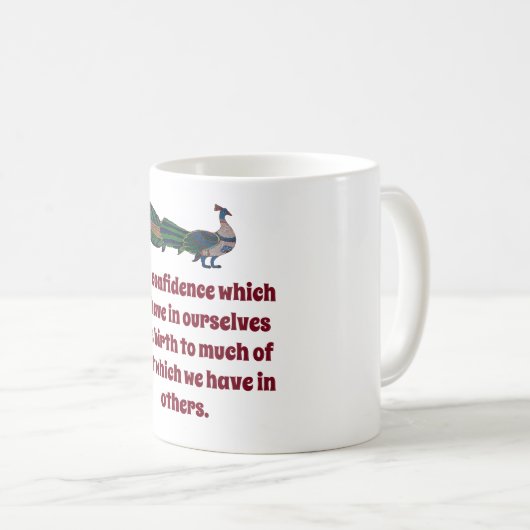 Vertrauen, das wir haben - Vertrauensvoranschlag Kaffeetasse (VorderseiteRechts)