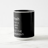 Vertrauen der Regierung Tasse (Zentrum)