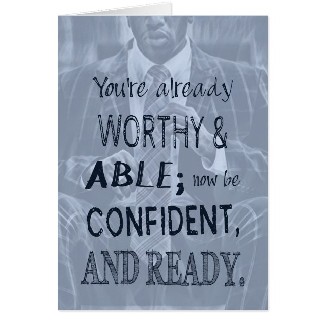 Vertrauen des Schwarzen (Vorne)