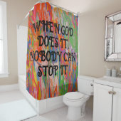 Vertrauen Duschvorhang (Beispiel)