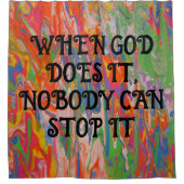 Vertrauen Duschvorhang (Vorderseite)