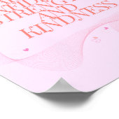 Vertrauen, Güte, Spiritualität, Inspiration Poster (Ecke)